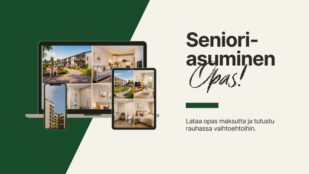 Senioriasuminen, opas