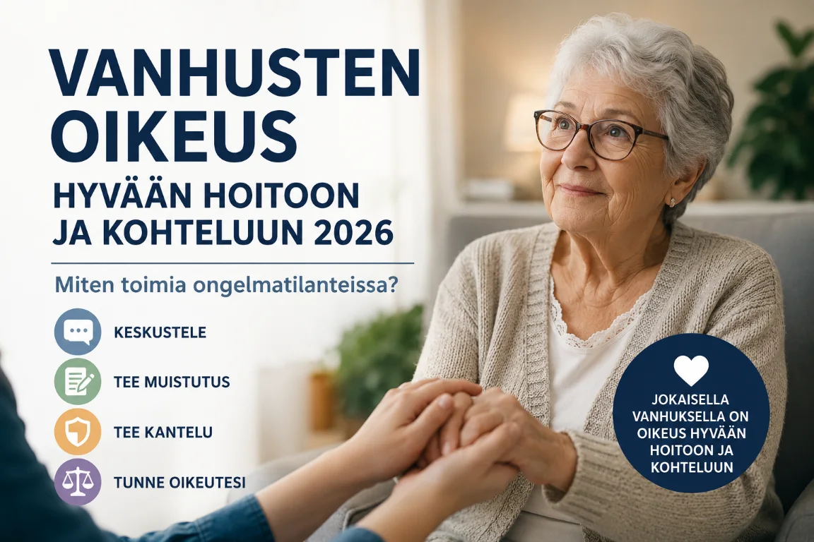 Vanhusten oikeus hyvään hoitoon ja kohteluun
